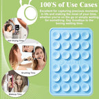 Anteel Medium-Sized Silicone Suction Phone Case Adhesive Mount, Enhanced - Image 3