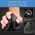TRELC Ergonomic Mouse, 2.4G Wireless Vertical Optical Mouse - Image 4