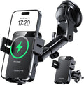 MOKPR Wireless Car Charger, 15W Auto Clamping Car Charger Dash Windshield Air by MOKPR