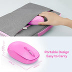 TECKNET Wireless Mouse for Laptop, 2.4G Quiet Computer Mouse - Image 4