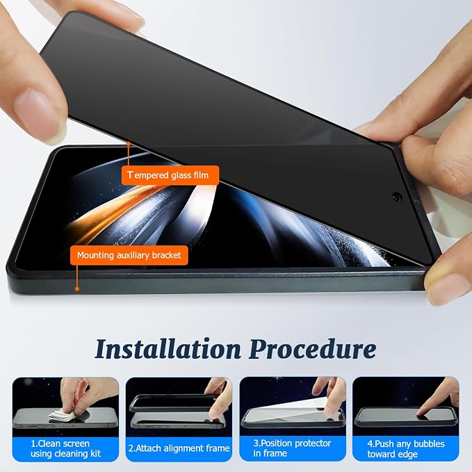 2 Pack Matte Privacy Screen Protector - Image 7