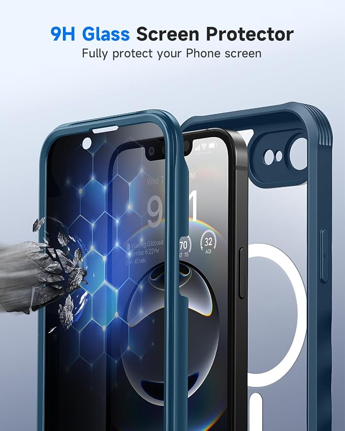 seacosmo for iPhone 16e Case, Full Body Bumper - Image 7