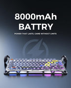 GravaStar Mercury K1 Pro Wireless Mechanical Gaming Keyboard, 75% Layout RGB - Image 6