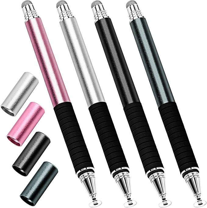 Capacitive Stylus Pen, Universal Stylist Pens 2 in 1 Precision Series Fine by GUUGEI