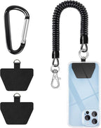 SHANSHUI Phone Lanyard, Spring Rope Phone Tether Tabs by SHANSHUI