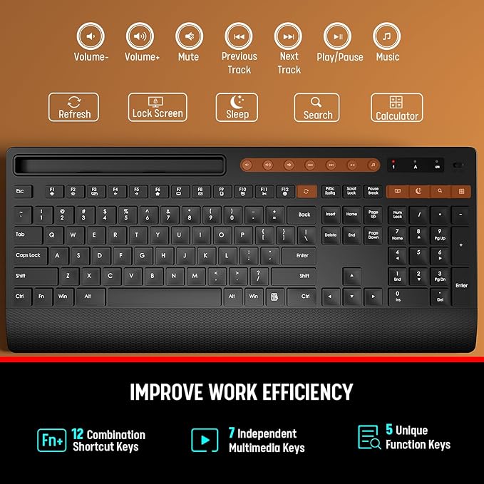 Trueque Wireless Keyboard and Mouse Combo - Image 6