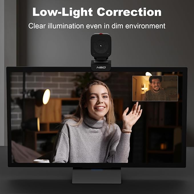 NBD 2K Webcam for PC & Laptop, Autofocus Computer Camera - Image 7