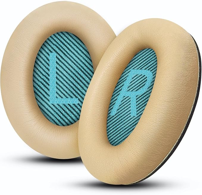 Headphones Replacement Ear Pads, Protein Leather earpad Cushions by Joghaw
