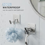 Adhesive Shower Hooks for Inside - Image 6