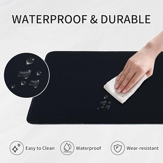 RAINYEAR Large Gaming Mouse Pad, Computer Mousepad - Image 3