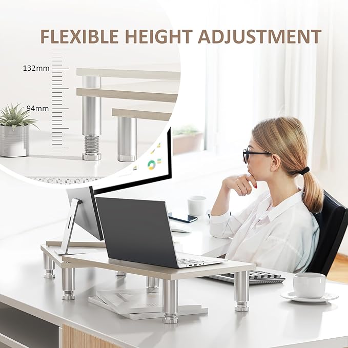 AX Waber Dual Monitor Riser - Image 2