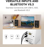 Edifier M60 Multimedia Speaker Bluetooth 5.3, 66W RMS, Hi-Res Audio & Hi-Res - Image 5