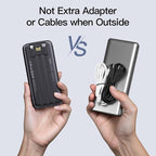 2025 Portable Charger with Built in Cables, 12800mAh Travel Essential Battery - Image 5