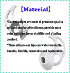 Silicone Earbud Tips 3 Pairs Small Eartips Compatible - Image 6