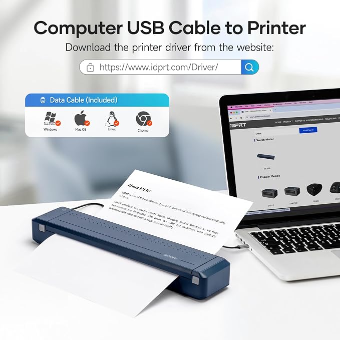 iDPRT Portable-Printer Wireless - Image 3