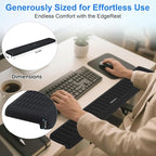 UnivoColors PostureUp L-Shaped Desk Long Wrist Rest Elbow, Memory Foam - Image 5