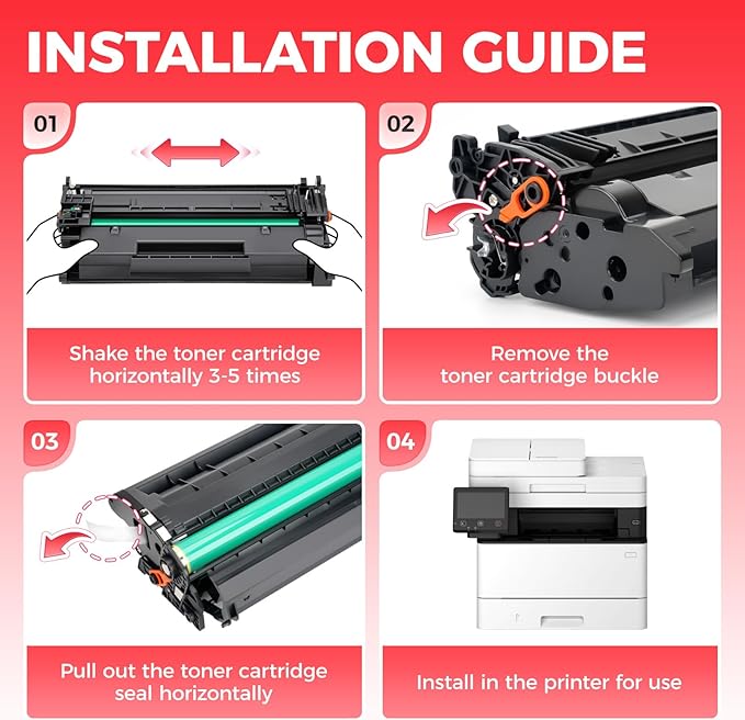 057 Black Toner Cartridge 2-Pack - Image 4