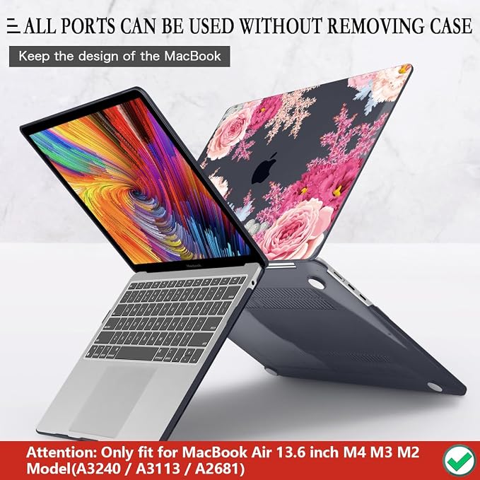 CISSOOK Laptop Cover, Hard Shell Case - Image 5
