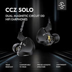 in Ear Monitor Headphones, CCZ DC02 Type-C IEM Earphone Dual Magnetic Circuit - Image 2