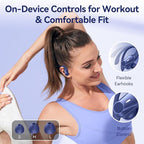Active Noise Cancelling Ear Buds Wireless Earbuds 80H Playtime Bluetooth - Image 9