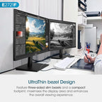 KOORUI 27 Inch QHD IPS Ultra-Thin Computer Gaming Monitor, 100Hz Refresh Rate - Image 2