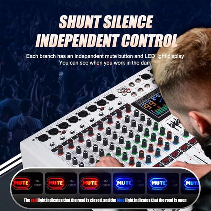 GF8PRO Professional 8-Channel DJ Console - - Image 9