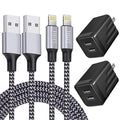 iPhone Fast Charger, iPhone Charger Fast Charging 2Pack Dual Port USB Wall by Unknown