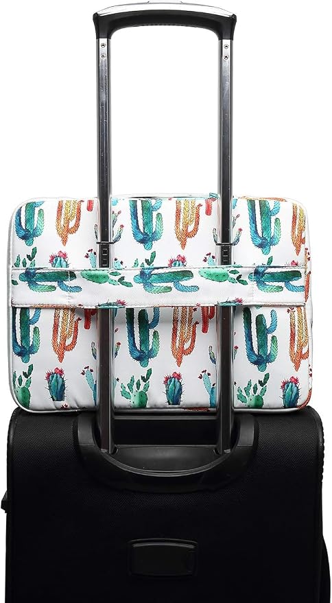 Canvaslove Cactus Corner and Bottom Rebound Bubble Cushioned Laptop Sleeve Bag - Image 4