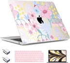 TWOLSKOO Compatible with M4 MacBook Air 13.6 inch Case 2025-2022 Release M4 by TWOLSKOO