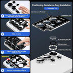 for Samsung Galaxy S25 Ultra Camera Lens Protector, Individual Metal Ring - Image 6