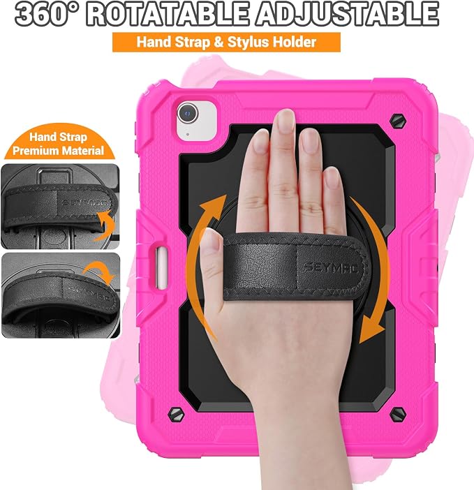 SEYMAC for iPad Air 5th/ 4th Generation Case 10.9 Inch, Full-Body Shockproof - Image 3
