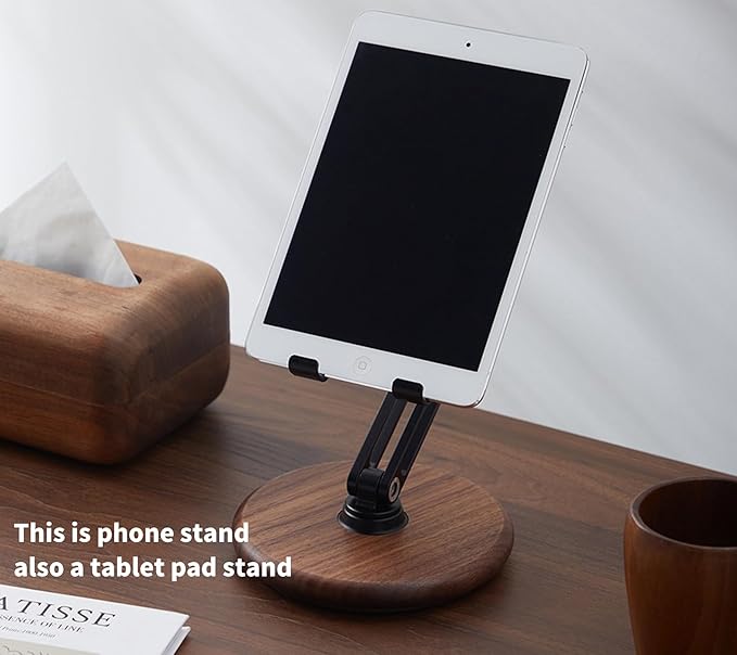 RENMTURE Phone Desk Stand, Adjustable Foldable Cell Phone Stand - Image 8