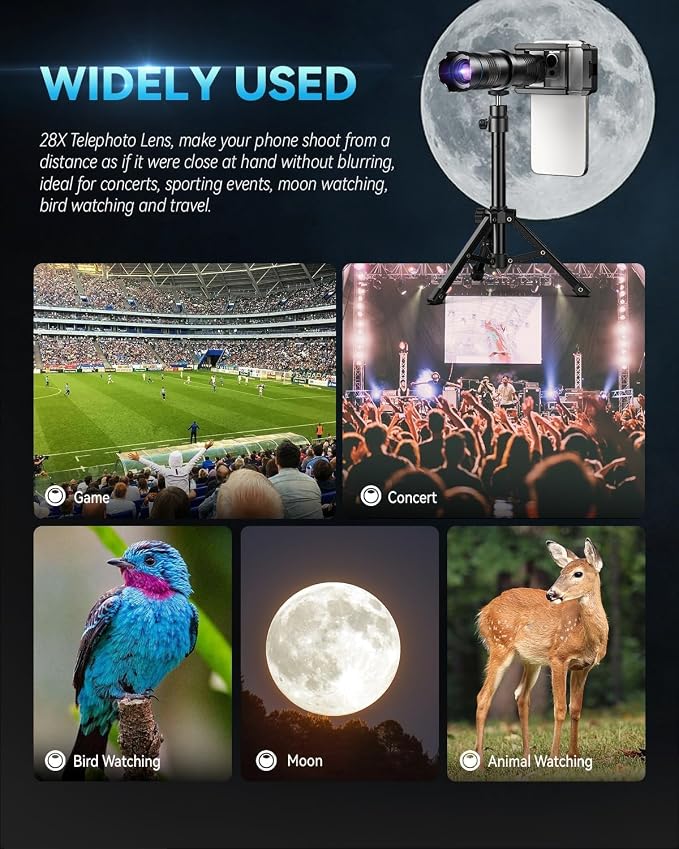 High Power 28X HD Telephoto Lens - Image 6