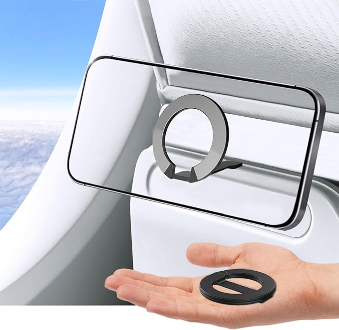 Mini Airplane Magnetic Phone Holder MagSafe Compatible Magnetic Travel Phone by MCCHJoy