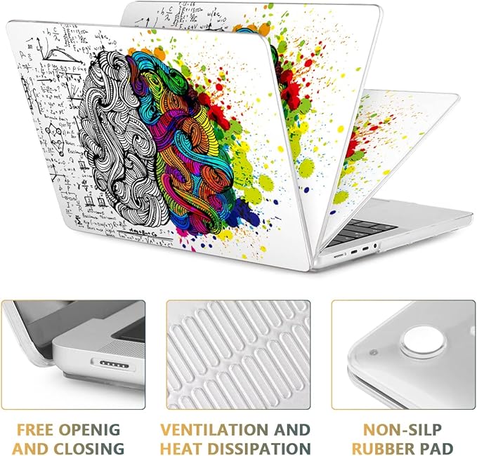 CISSOOK Creative Brain Hard Shell Case - Image 3