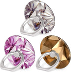 Bonoma Finger Ring Stand, 3 Pack Bling 360 Degree Rotation Phone Ring Stand by Bonoma