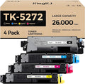 TK-5272 TK5272 Toner Cartridge 4-Pack High Yield Replacement by KingKJInkToner