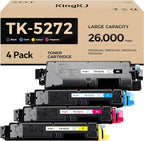 TK-5272 TK5272 Toner Cartridge 4-Pack High Yield Replacement by KingKJInkToner