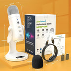ZealSound USB Microphone, Quick Mute Noise Cancel - Image 7