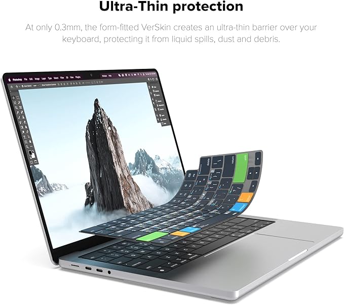 JCPal Adobe Photoshop Shortcut Guide Keyboard Cover - Image 3