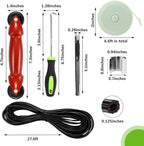 FLYZZZ Window Screen Door Repair Kit, 7-in-1 Sliding Patio Door & Screen Door - Image 5