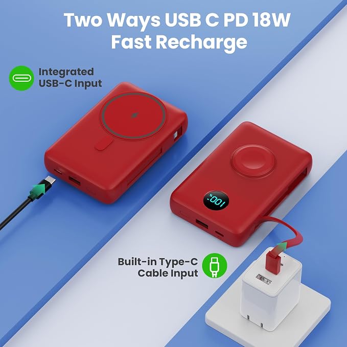 Magnetic Portable Charger 10800mAh - Image 7
