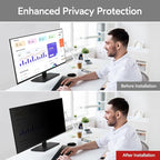 BERSEM 22 Inch Monitor Computer Privacy Screen Filter - Image 4
