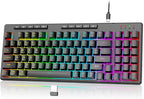 Redragon K517 Pro Wireless Gaming Keyboard, RGB Backlit, Tri-Mode by REDRAGON