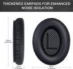 Replacement Ear Pads for Bose QuietComfort 35 35 II 15 25, Headphone Ear Covers - Image 3