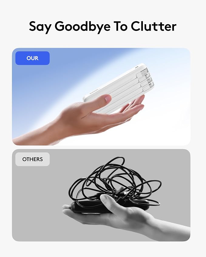 Portable Phone Charger, 10000mAh Portable Charger Power Bank - Image 3