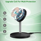 2Pack Magnetic Wireless Mag-Safe Charger Stand, Long 6FT USB C Cable + USB C - Image 7