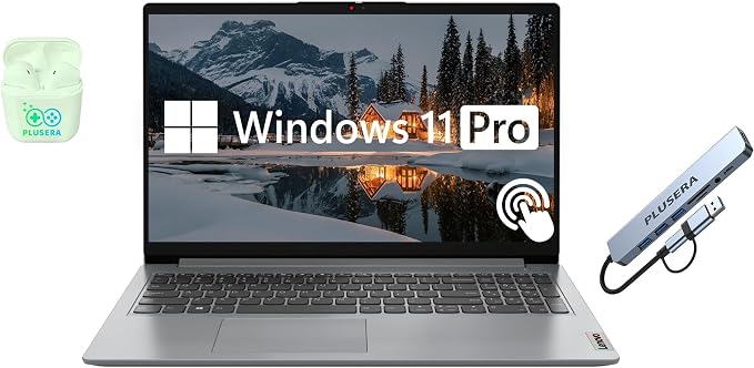 Lenovo IdeaPad 15.6” FHD Touchscreen Laptop, 6-Cores Intel Core i3, Windows 11 by LENOVO