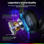 FC200 Foldable Gaming Headset for PS4, Switch - Image 2