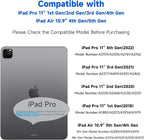 2 Pack Screen Protector for iPad Pro 11 & iPad Air 5/4, Ultra HD, Anti Glare - Image 8